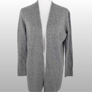 Madewell Cozy Walker Long Cardigan Grey